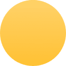 Cercle jaune abstrait