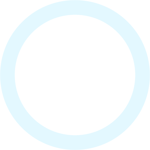 Cercle bleu clair, symbole de formation ou de modèle