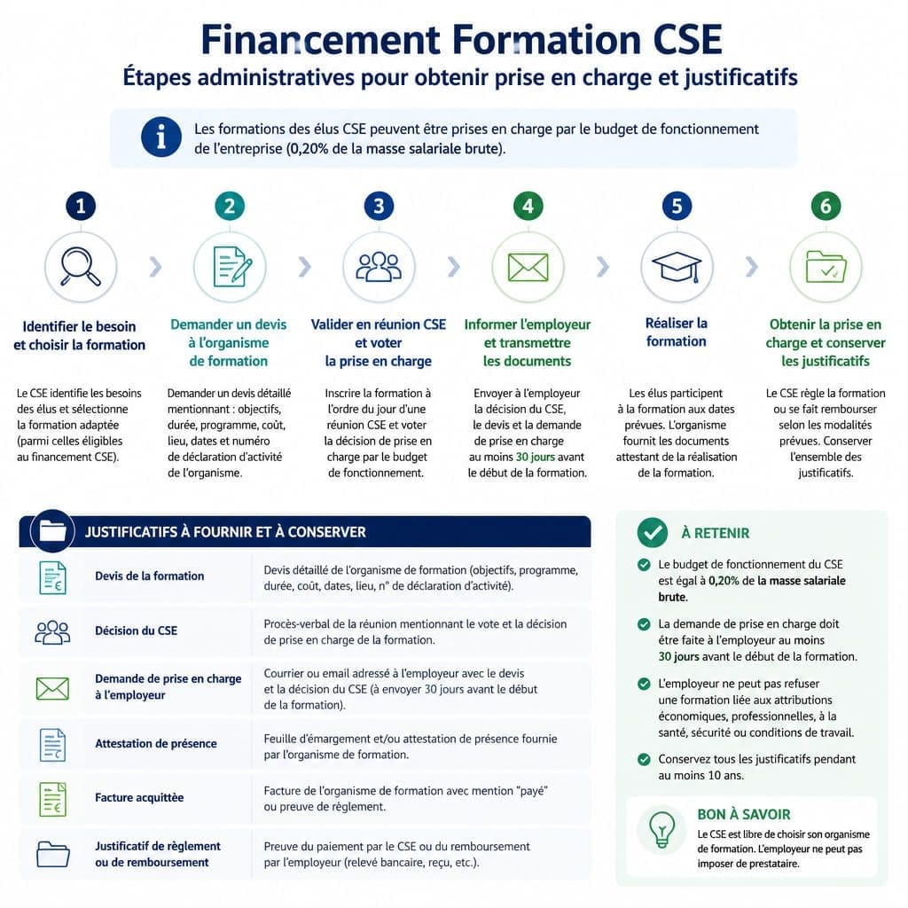 financement formation CSE